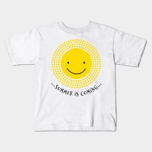 Summer is comming Kids T-Shirt